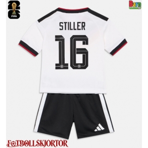 Tyskland Angelo Stiller #16 Hemmakläder Barn VM 2026 Kortärmad (+ Korta byxor)